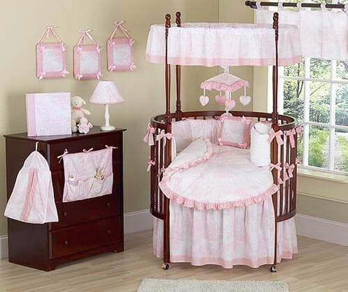 Bedding For Round Cribs