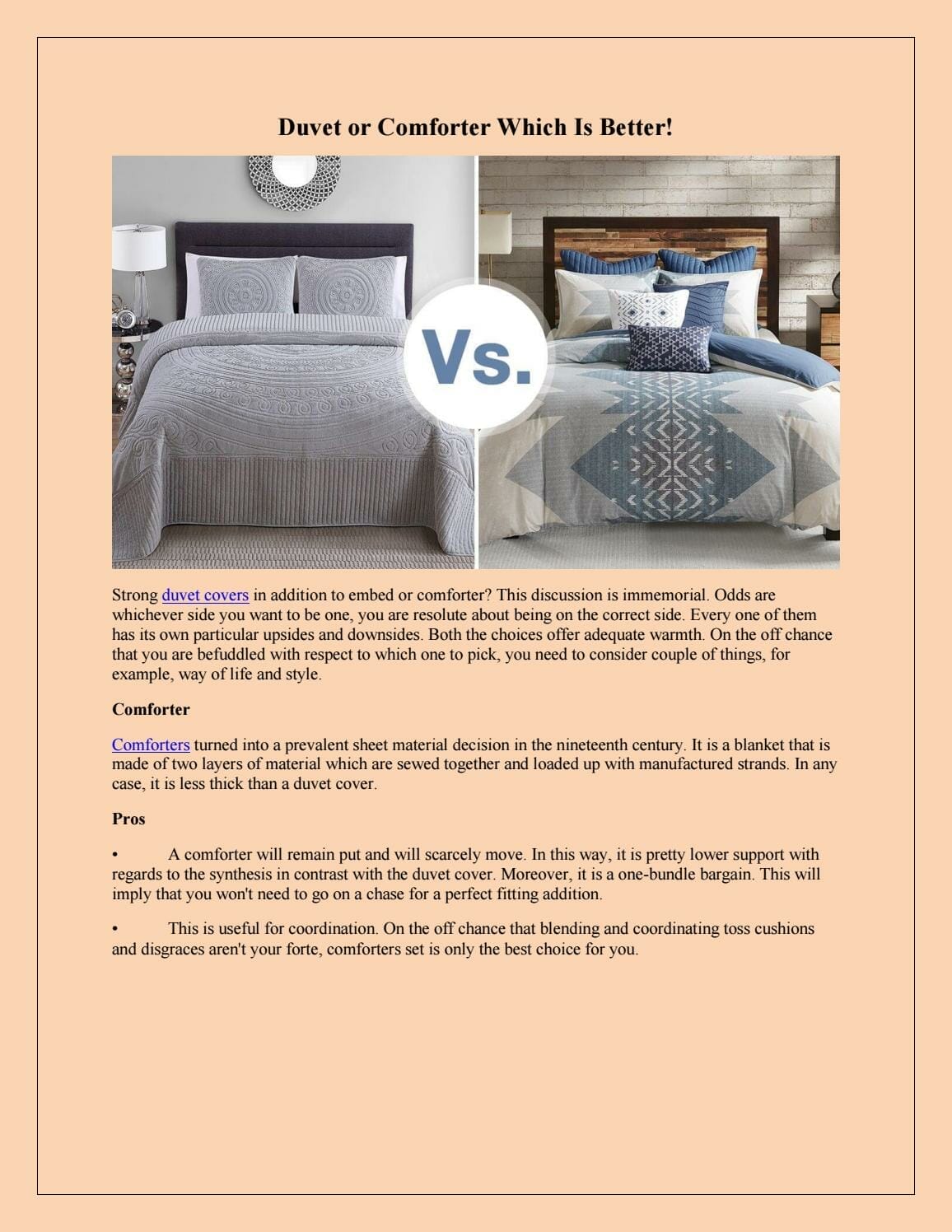 Which Way Does a Comforter Go? A Guide to Making Your Bed Perfectly