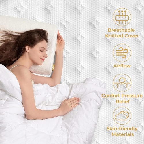 teoanns full size mattress 10 inch memory foam mattress bed in a box hybrid mattress full size for pressure relief suppo 2 - Teoanns Mattress Review: Unparalleled Comfort & Support