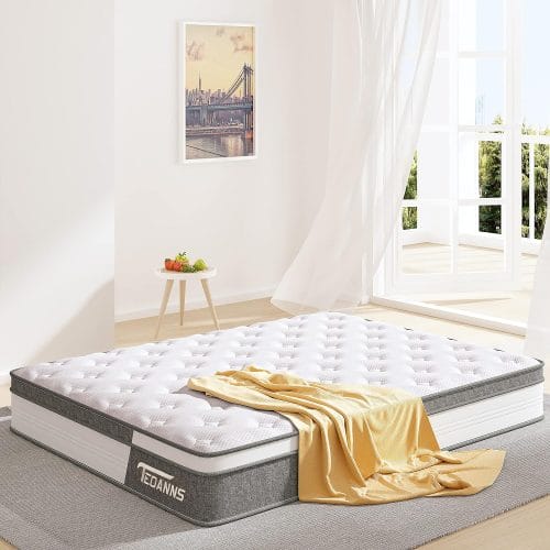 teoanns full size mattress 10 inch memory foam mattress bed in a box hybrid mattress full size for pressure relief suppo 3 - Teoanns Mattress Review: Unparalleled Comfort & Support