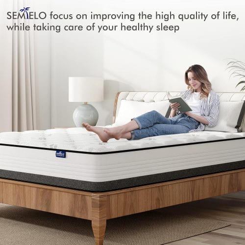 semielo 10 inch hybrid memory foam mattress full size cool top medium firm mattress in a box innerspring mattress for pr 4 - SEMIELO Mattress Review: A Comprehensive Assessment