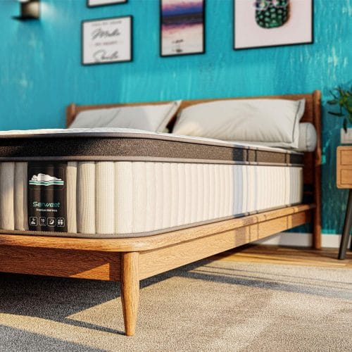 serweet 12 inch memory foam hybrid queen mattress heavier coils for durable support pocket innersprings for motion isola 4 - Serweet Mattress Review: Unbiased Analysis and Insights