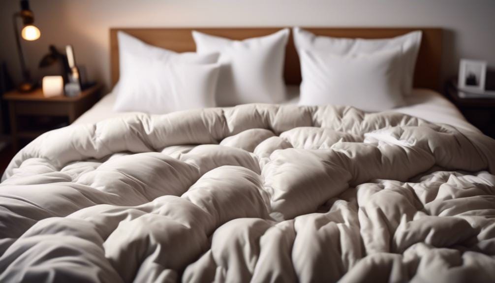 differentiating duvet and comforter