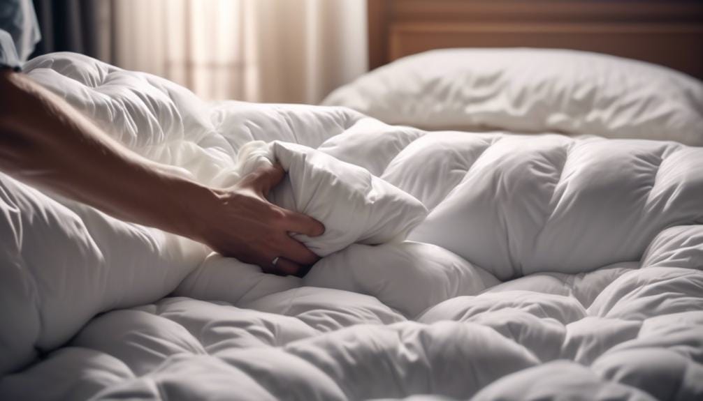 enhancing comfort with bedding