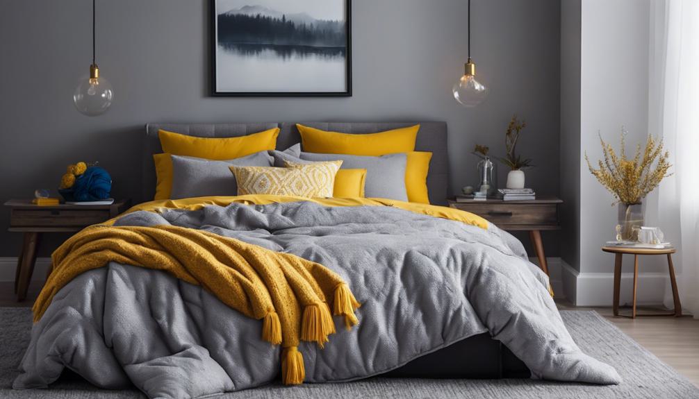 What Color Bedding Goes With Gray Walls: Expert Tips and Ideas