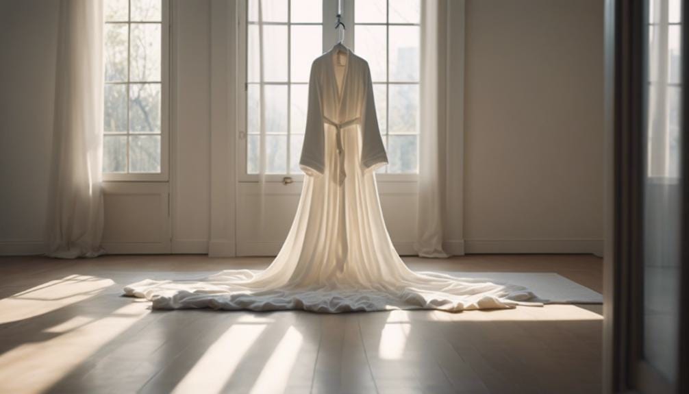 symbolism of white robes